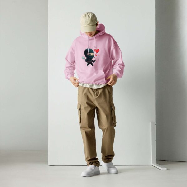 "Hoodie collection in light pink colors"